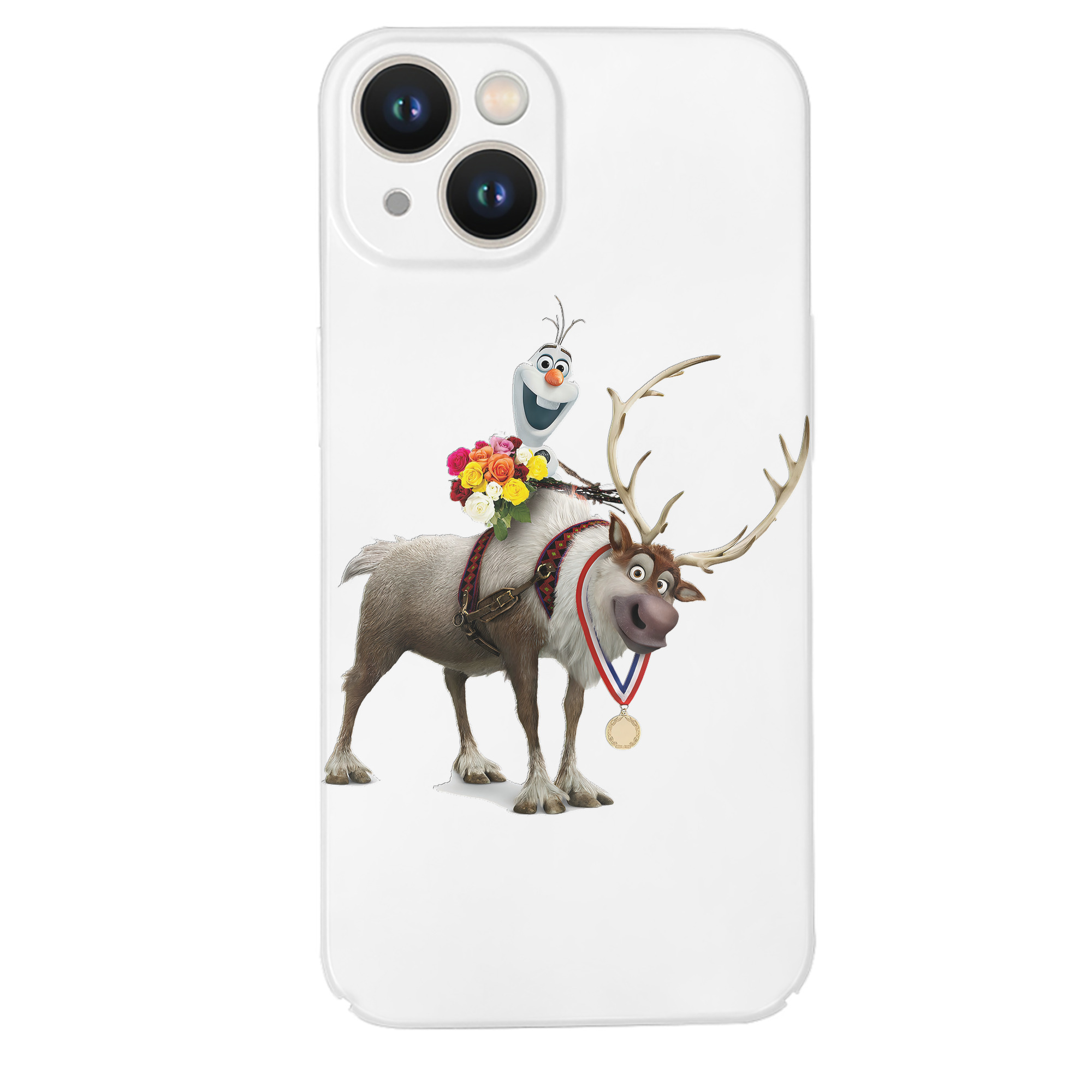 （画像用） アナと雪の女王 アンナ エルサ Frozen Anna Elsa 【iPhone 14シリーズ対応】ハードケース